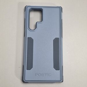 Samsung Galaxy S22 Ultra Light Blue Hybrid Case PRE-OWNED